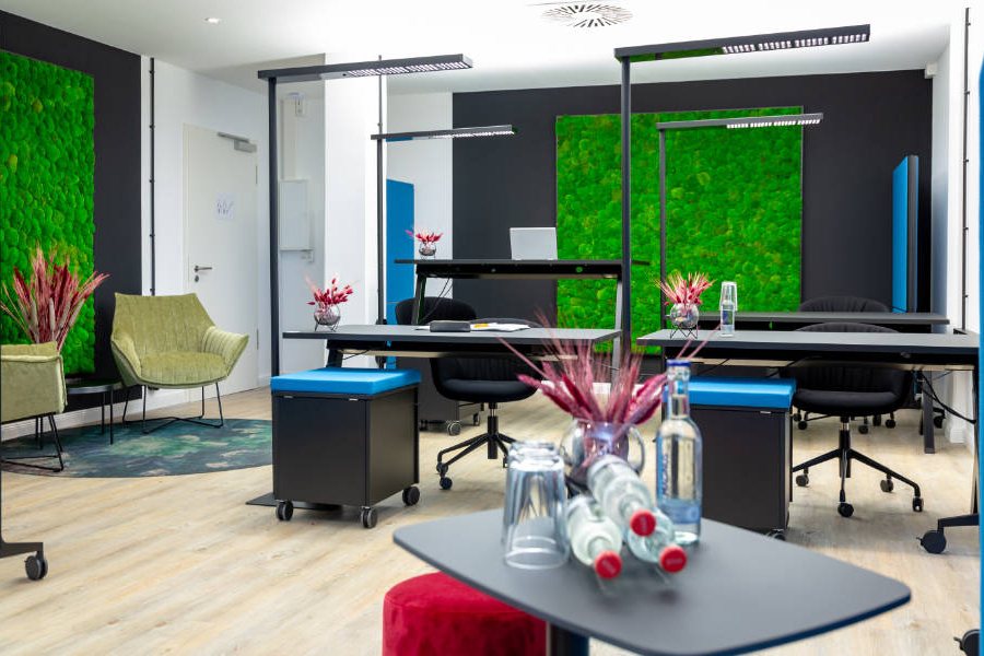 Moderne Bürofläche